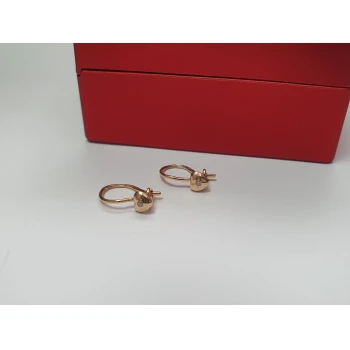 Cercei din aur proba 585 0,83 gr