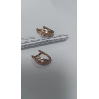 cercei din aur proba 585* 2.46 gr