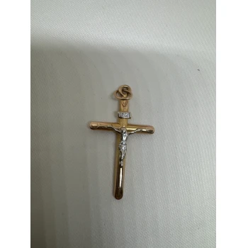 Cruce din Aur proba 585 1.11 gr
