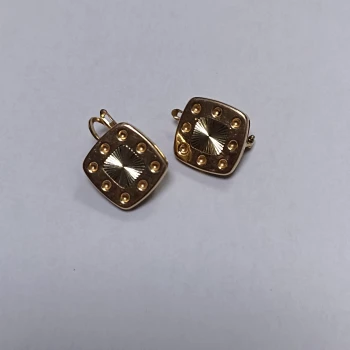Cercei din aur proba 585 2,92 gr