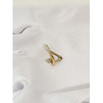 Pandativ Din Aur cu diamant Proba 585* 1.17 gr