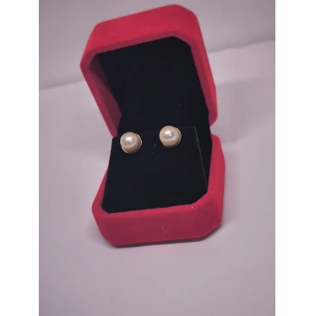 Cercei din aur proba 750* 4,18gr