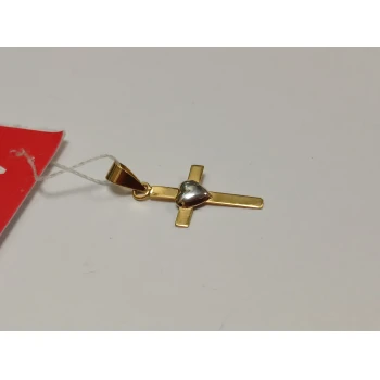 Cruce din aur Proba 750*  0.22 gr
