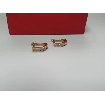 Cercei din aur proba 585* 1,06 gr