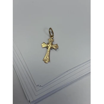 Cruce din aur proba 585* 0.87 gr