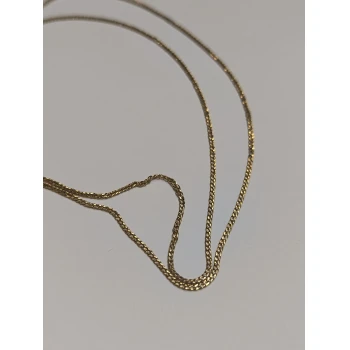 Lantisor din aur proba 585* 2.71 gr