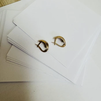Cercei din aur proba 585* 2.27gr