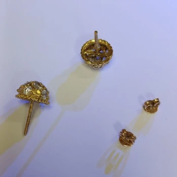 Cercei din Aur Proba 375* 4.33 gr