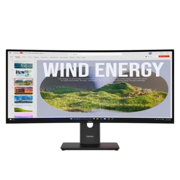 Monitor LENOVO ThinkVision T34WD-40 34" UW-QHD, Black