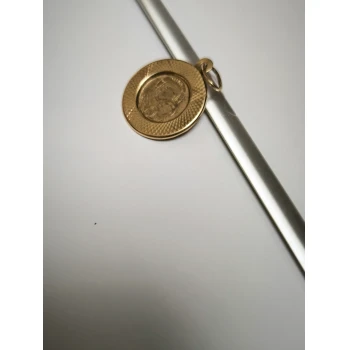 Amuleta din aur proba 585* 0.98 gr