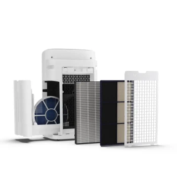 Umidificator-purificator de aer Sharp KIN52E-W, White