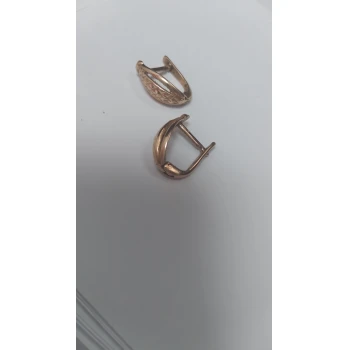 cercei din aur proba 585* 2.46 gr