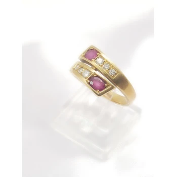 Inel din Aur cu Diamante Proba 750* 6.30 gr