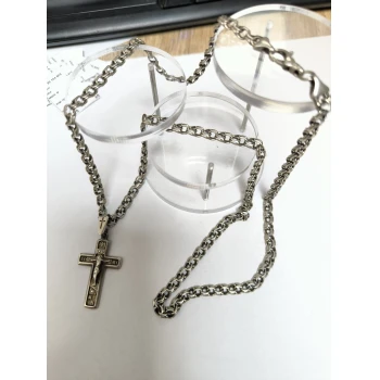 Lant cu Cruce din Argint Proba 925*  30.43 gr