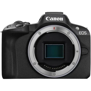 Aparat Foto Mirrorless Canon EOS R50 & RF-S 18-45mm f/4.5-6.3 IS STM - Content Creator Kit, Black