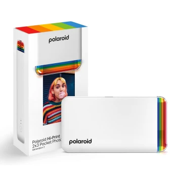 Imprimanta foto Polaroid Photo Printer Hi-Print 2x3 Gen 2 White