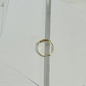 Inel din aur proba 750* 0.83gr