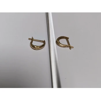Cercei din aur proba 585* 0.73 gr