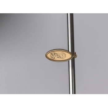 Amuleta din Aur Proba 0.86 gr 585*