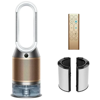 Umidificator-purificator de aer Dyson PH05, White/Gold