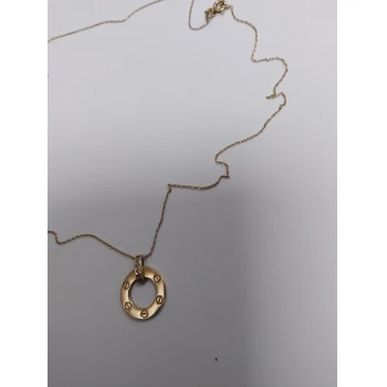 Lant cu pandantiv Din Aur  585* 1.76 gr