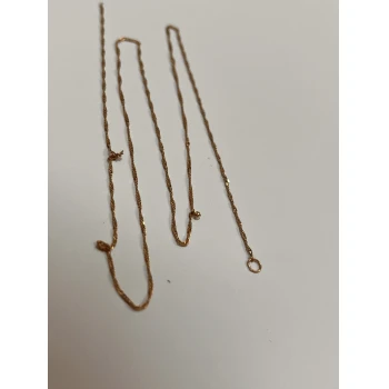 Lanț fragmentat din Aur proba 585*  0,79 gr