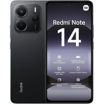 Xiaomi Redmi Note 14 128GB Black