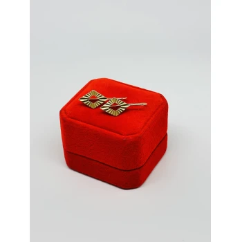 Cercei din aur proba 585* 3.73gr