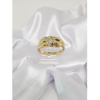 Inel din Aur cu Diamant proba 585* 4.76 gr