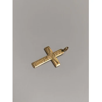 Cruce din aur proba 585 0.78 gr