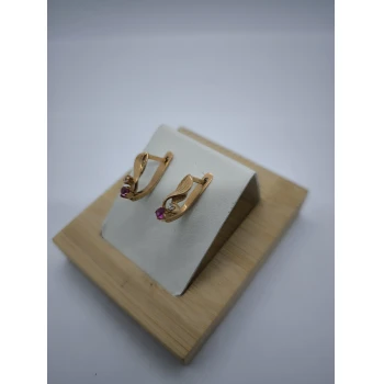 Cercei din aur proba 585 3,13 gr