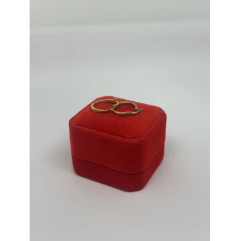 Cerceii din aur proba 750 1.65gr