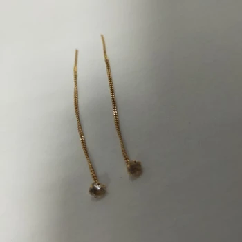Cercei din aur proba 585* 0,76 gr