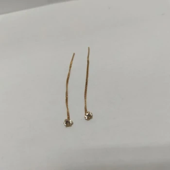 Cercei din aur proba 585* 0,76 gr