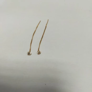 Cercei din aur proba 585* 0,76 gr