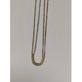 Lantisor din aur proba 585* 2.71 gr