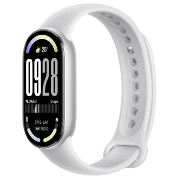 Brățară inteligentă Xiaomi Smart Band 10 Glacier Silver