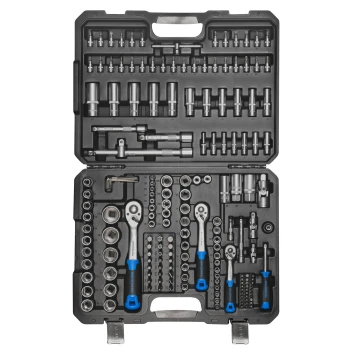 Set chei tubulare SW-Stahl 07784L 184 piese - Cutie cu clichet 1/4, 3/8