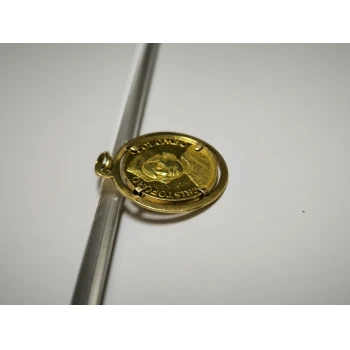 Amuleta din aur proba 750* 5.32 gr