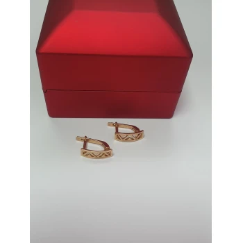 Cercei din aur proba 585 2,26 gr