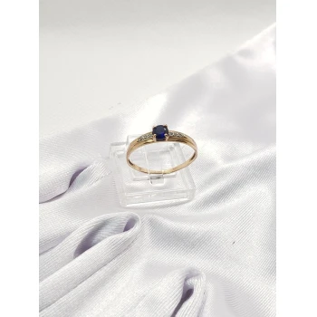 Inel din Aur cu Diamant proba 585* 1.13 gr