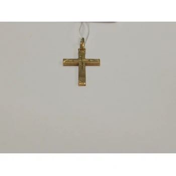 Cruce din aur proba 585* 0.77 gr