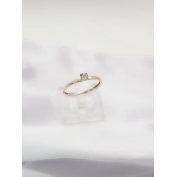 Inel din Aur cu Diaman  Proba 585*0.91gr