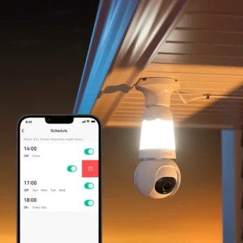 Cameră de supraveghere IMOU BulbCam 3Mp White
