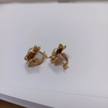 Cercei din aur Proba 585 7,47 gr