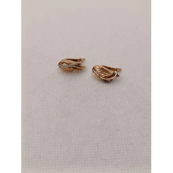 Cercei din aur proba 585 3.23 gr