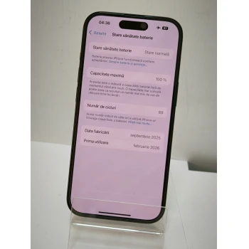 Telefon Apple iPhone 15 128 GB Black