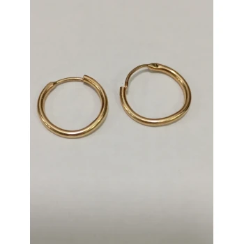 Cercei din aur proba 585* 0,68gr