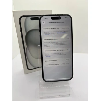 Apple iPhone 15 128 GB Black