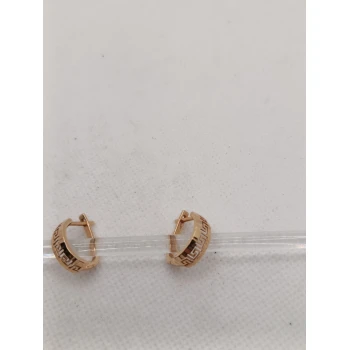 Cercei din aur proba 585* 2.78 gr